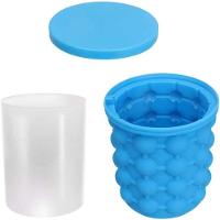 Forma De Gelo Em Silicone Mini Balde Ice Magic Cube Da Tv - 3