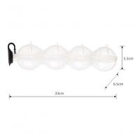 Forma De Gelo Redonda 4 Bolas De Gelo Em Formato De Esfera - 3