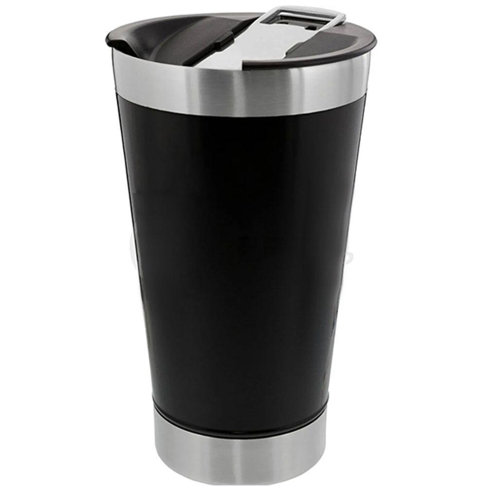 Copo Térmico Abridor 473Ml Dia Dos Namorados Preto Nº4 - 2