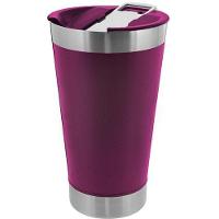 Copo Térmico Abridor 473Ml Dia Dos Namorados Roxo Nº2 - 5