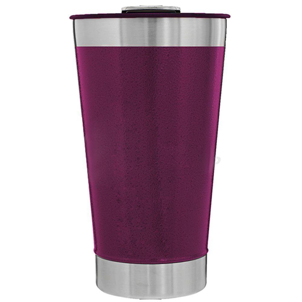 Copo Térmico Abridor 473Ml Dia Dos Namorados Roxo Nº5 - 5