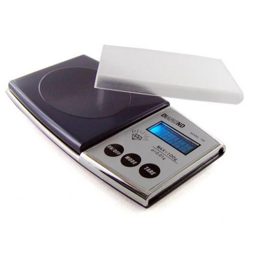 Mini Balanca Digital Diamond Vml Alta Precisão - 0,1g até 500gr - 3