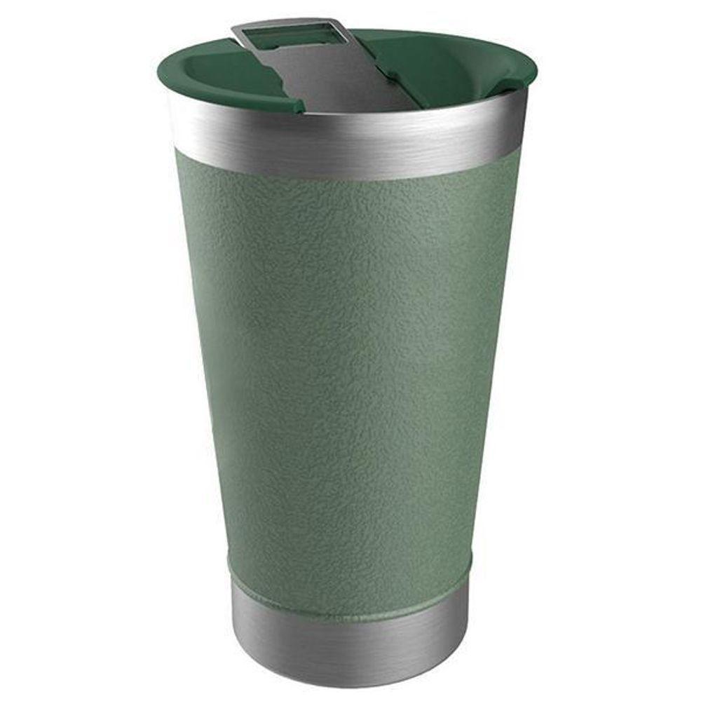 Copo Térmico Abridor 473Ml Dia Dos Namorados Verde Nº5 - 1