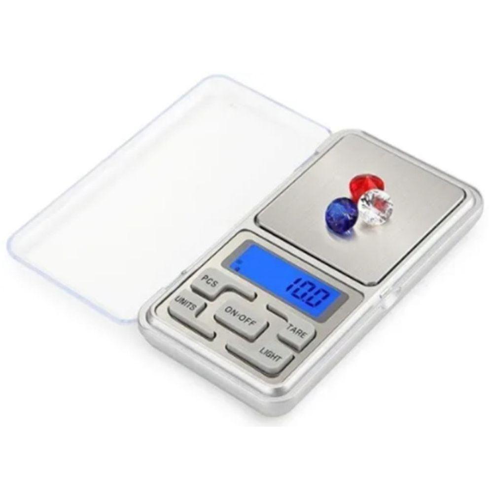 Mini Balança Digital De Bolso Alta Precisão Pedras Preciosas - 7