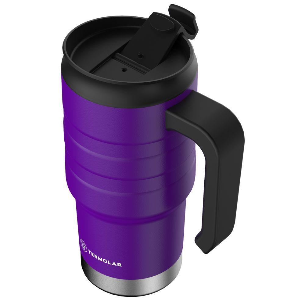 Copo Térmico Moove 590ml Termolar Roxo único - 3