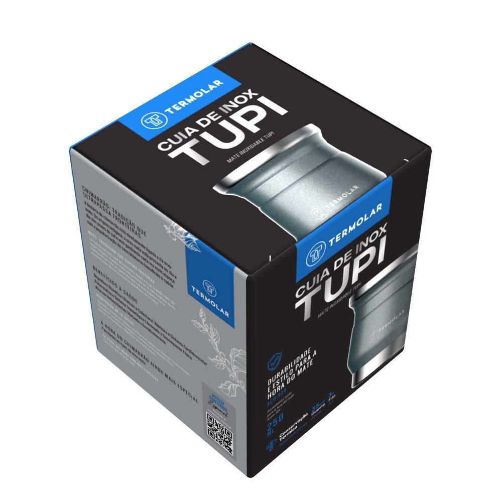 Cuia Térmica Tupi 250ml Termolar Chumbo único - 2
