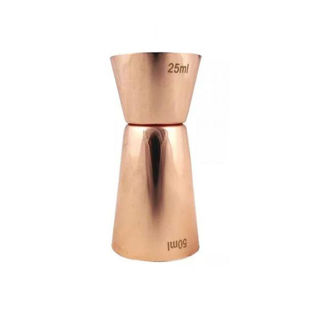 Dosador Americano De Cobre Duplo 25Ml E 50Ml - 1