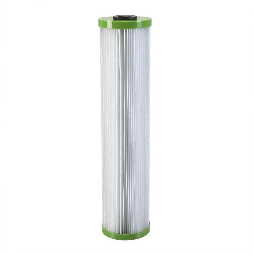 Refil Filtro Bbi Poliester Plissado Big 20 X 4,5 - 50 Micra Alta Vazão - 1