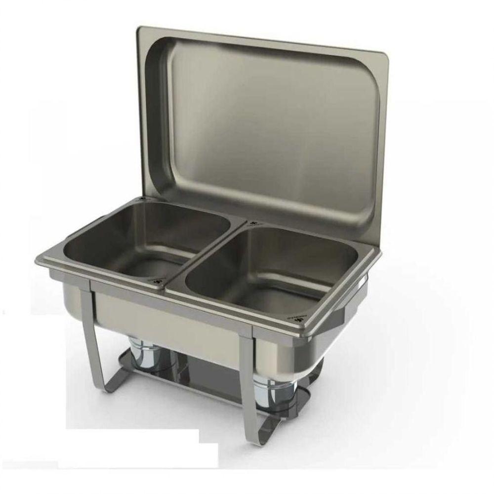 Rechaud Retangular 2 Cubas Pr-111 - Progás - 1