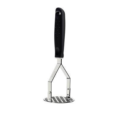 Amassador de Batatas e Feijão Manual 25655100 em Aço Inox com Cabo de Polipropileno Preto Tramontina