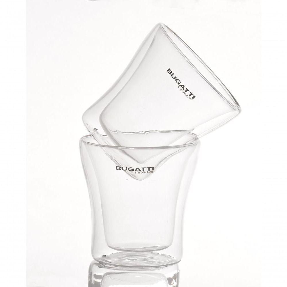 Conjunto 2 Copos Shots De Parede Dupla Licor 100ml Bugatti - 7