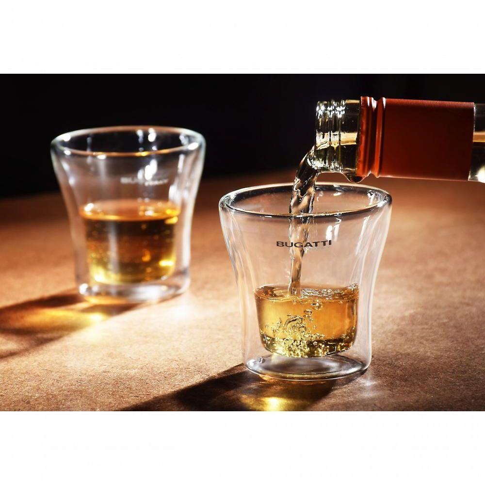 Conjunto 2 Copos Shots De Parede Dupla Licor 100ml Bugatti - 10