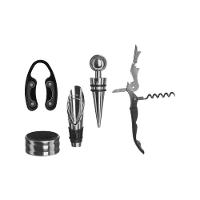 Kit Acessórios Para Abrir Vinho Com Estojo Livro - Hauskraft - 3