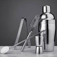 Kit Bar Coqueteleira Caipirinha Aço Inox 550ml 5 Peças - 5