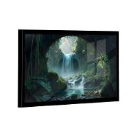 Quadro Cachoeira Deserta -- Br Artes - 1