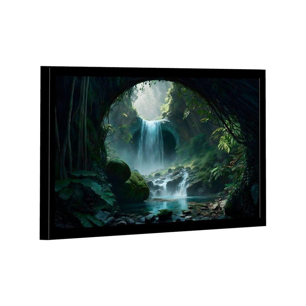 Quadro Cachoeira Deserta -- Br Artes - 1