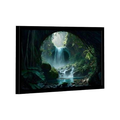 Quadro Cachoeira Deserta -- Br Artes