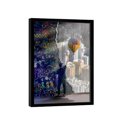 Quadro Grafite Balão -- Br Artes