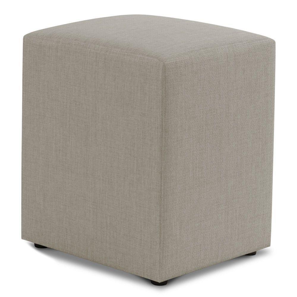 Poltrona De Amamentação E Descanso Zoe Com Base Balanço E Puff Linho Bege - Desk Design - 4