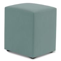 Poltrona De Amamentação E Descanso Zoe Com Base Balanço E Puff Veludo Acqua - Desk Design - 5