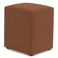 Poltrona De Amamentação E Descanso Zoe Com Base Balanço E Puff Veludo Terracota - Desk Design - 6