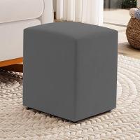 Poltrona De Amamentação E Descanso Zoe Com Base Balanço E Puff Suede Cinza - Desk Design - 8