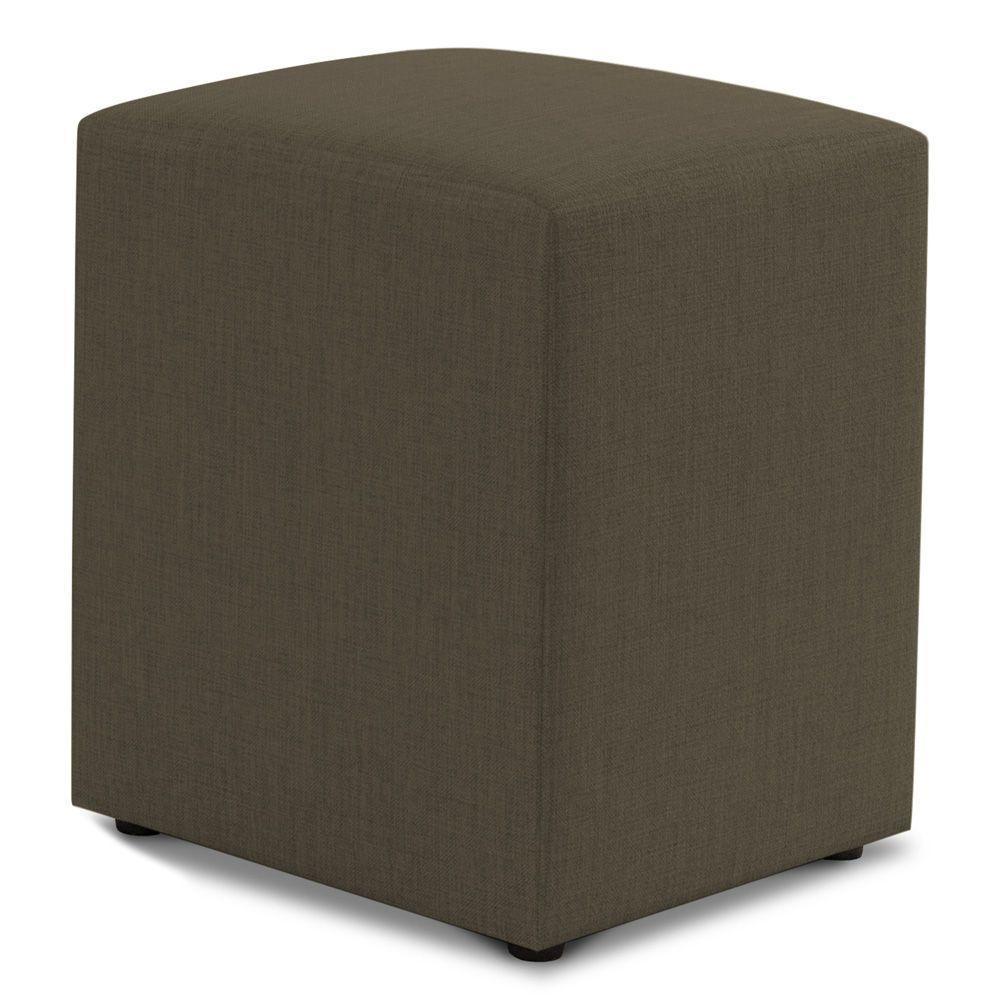 Poltrona De Amamentação E Descanso Zoe Com Base Balanço E Puff Linho Cacau - Desk Design - 8