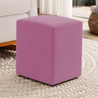 Poltrona De Amamentação E Descanso Zoe Com Base Balanço E Puff Suede Rosa - Desk Design - 10