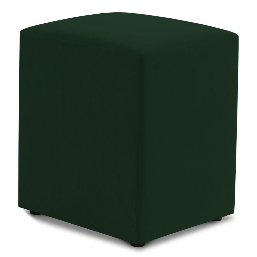 Poltrona De Amamentação E Descanso Zoe Com Base Balanço E Puff Veludo Verde - Desk Design - 4