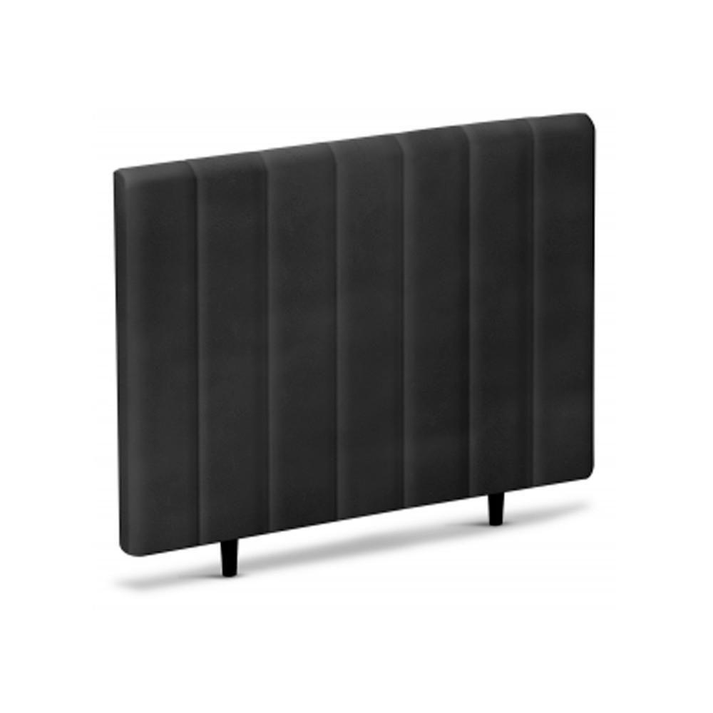 Cabeceira Castor Queen Revollution Preto 158cm - 1