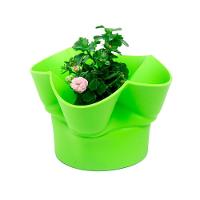 Cesto 2 Em 1 Silicone Flexível Multiuso Decoração Silikomart Cor:verde Verde - 2