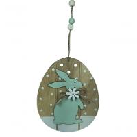 Pendente Ovo Com Coelho 17cm - 1