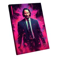 Quadro John Wick Purple -- Br Artes - 1
