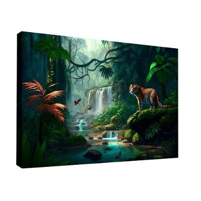 Quadro Floresta Selvagem -- Br Artes