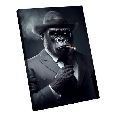 Quadro Monkey Gangstar -- Br Artes