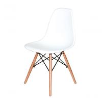 Cadeira Charles Eames Eiffel Wood Design - Branca - 3
