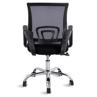 Cadeira De Escritório Mesh Diretor Com Sistema Relax Giratoria New Java - Preto