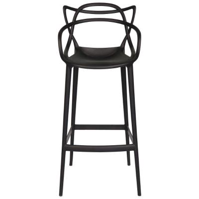 Banqueta Allegra Masters 100% Polipropileno Preta