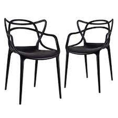 Kit 2 Cadeiras Allegra Preto