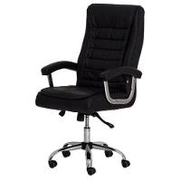 Cadeira De Escritório Presidente Executiva Big Com Molas Ensacadas Conforto Giratória Preta - 1