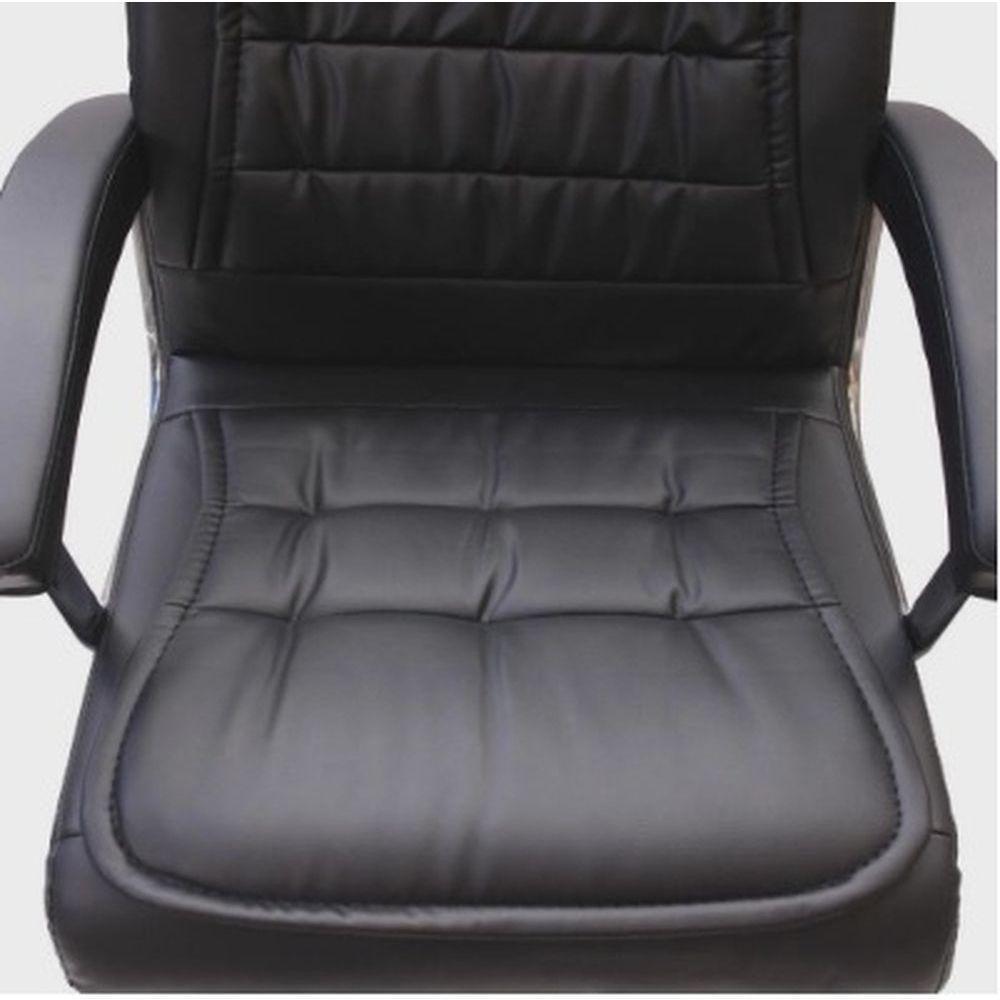 Cadeira De Escritório Presidente Big Munique Confort Base Giratória Com Molas Ensacadas - Preto - 5