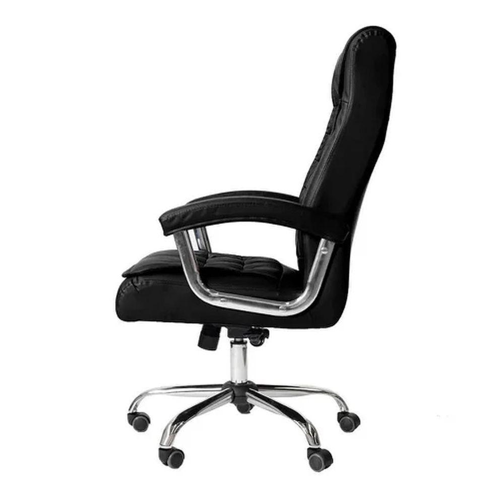 Cadeira De Escritório Giratória Presidente Big Com Molas Ensacadas Preto - 3