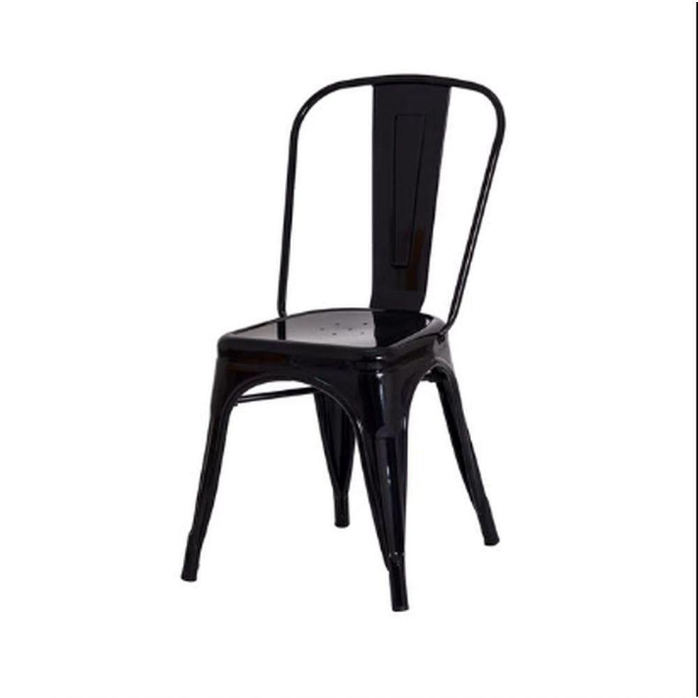 Kit 4 Cadeiras Para Bar/restaurante/área Externa Tolix - 4