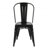 Conjunto 6 Cadeiras Tolix Iron - Design - Preta - 3