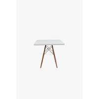 Mesa De Jantar Quadrada Eiffel 80 Cm - Branco - 3