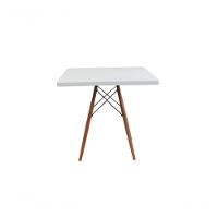 Mesa De Jantar Quadrada Eiffel 80 Cm - Branco - 4