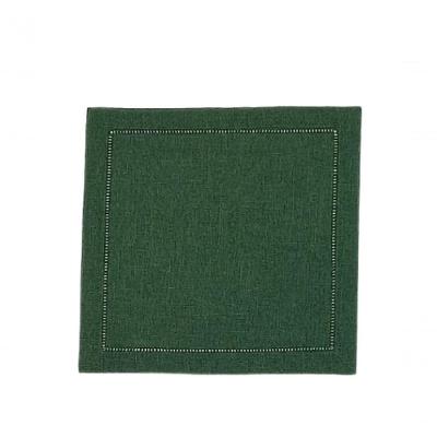 Guardanapo De Linho Natal Verde 45X45 Cm