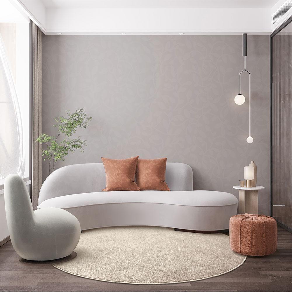 Tapete Para Sala Relex N Areia 1,90xred São Carlos - 4