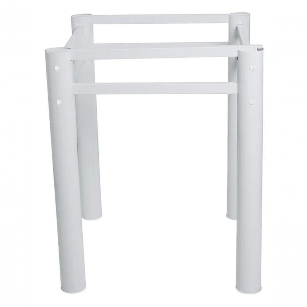 Base Retangular Para Mesa Jantar Branco1.20Mt - 3