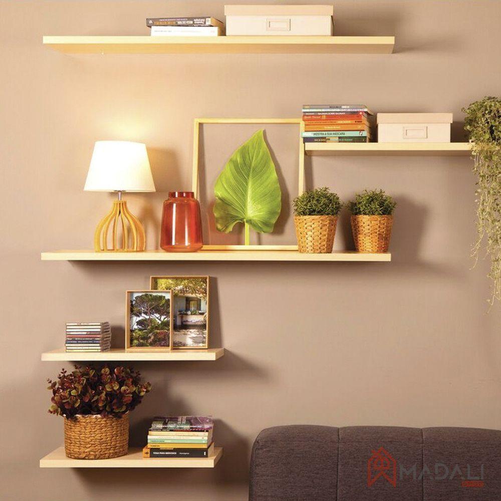 Prateleira Invisível Multiuso De Madeira Pinus Para Parede - Stolf 105cm - 3
